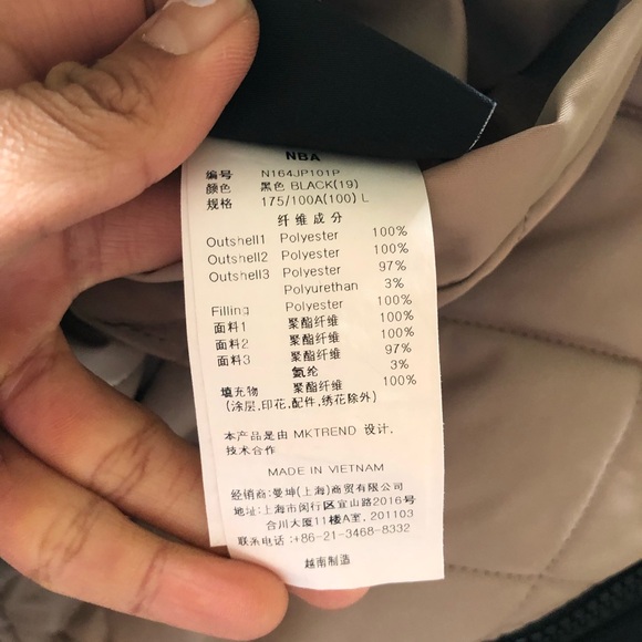 NBA Golden State Warriors Basketball Reversible Bomber Jacket - Picture 16 of 16